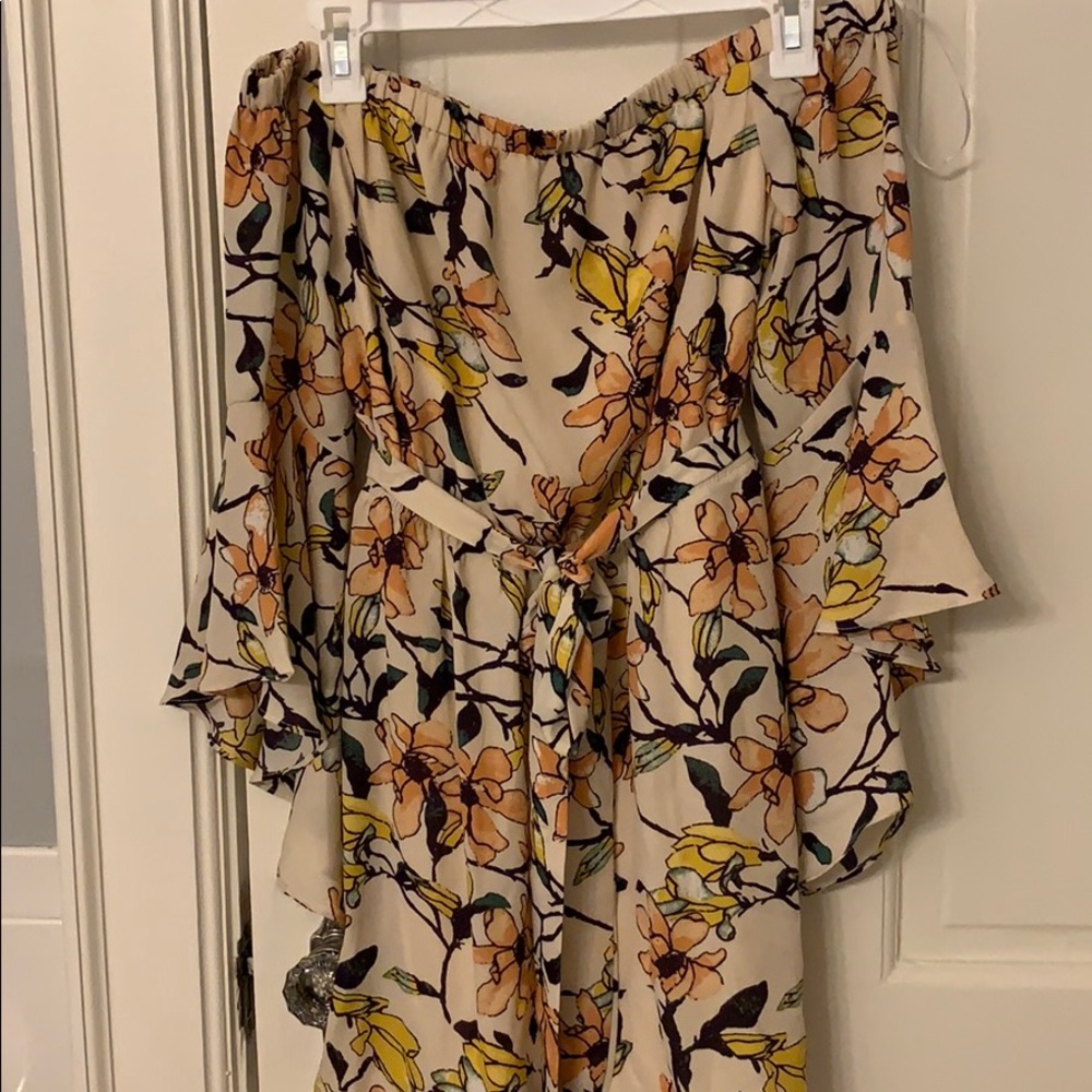 Lulu’s off the shoulder dress